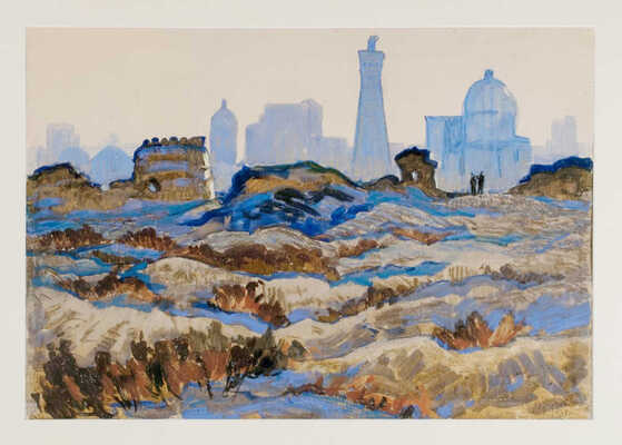 Сарафанова-Легат Клавдия Фёдоровна. Синева Бухары